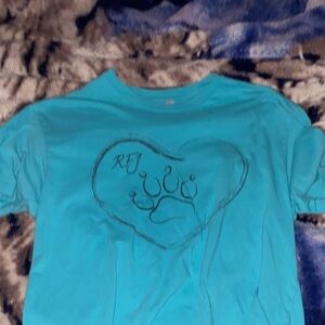 Blue Graphic T-Shirt